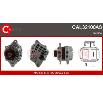 Spínač, zvedací zařízení oken CASCO CWR71035AS