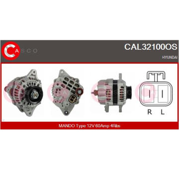 Spínač, zvedací zařízení oken CASCO CWR71005AS