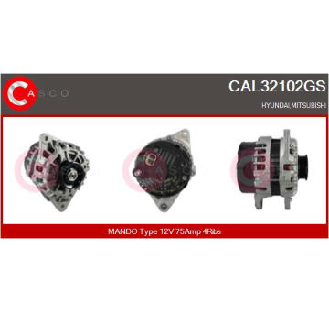 generátor CASCO CAL20162AS