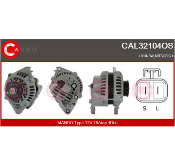 Alternátor CASCO CAL15103AS
