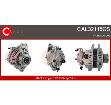 generátor CASCO CAL20193AS