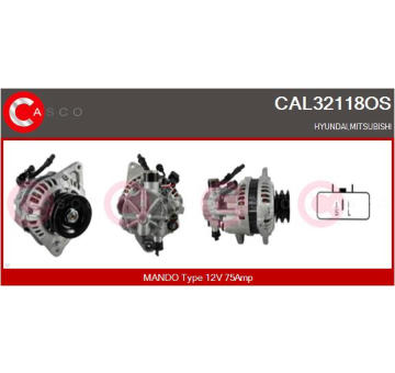 generátor CASCO CAL32118OS