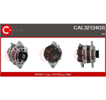 generátor CASCO CAL20209AS