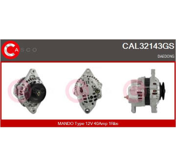 generátor CASCO CAL20233AS