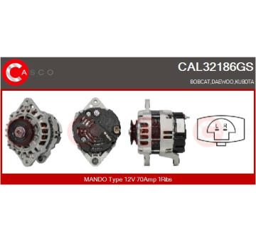 generátor CASCO CAL20600AS