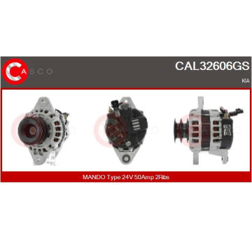 generátor CASCO CAL21106AS