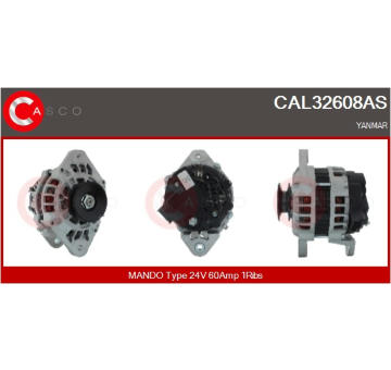 generátor CASCO CAL35636AS
