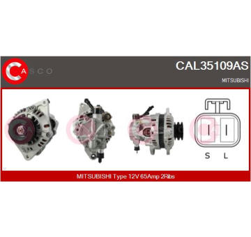 generátor CASCO CAL35109AS