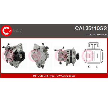 generátor CASCO CAL35110GS