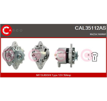 Alternátor CASCO CAL35112AS
