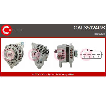 generátor CASCO CAL10397AS