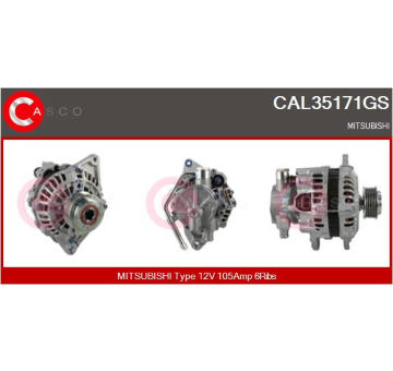 Zámek dveří CASCO CDL76006AS