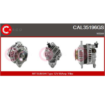 Alternátor CASCO CAL40104AS