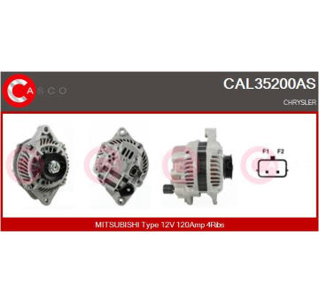 generátor CASCO CAL10472GS