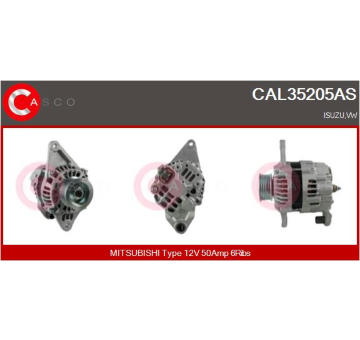 Alternátor CASCO CAL15336AS