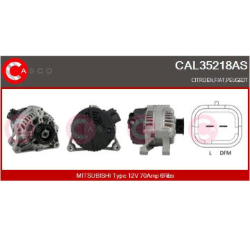 Pastorok żtartéra CASCO CDR10104AS