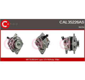 Alternátor CASCO CAL40154AS
