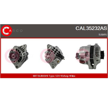 Alternátor CASCO CAL40159AS