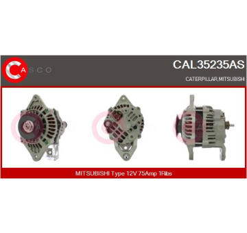 Alternátor CASCO CAL40163AS
