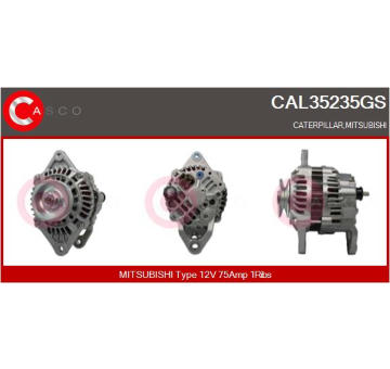 Alternátor CASCO CAL40164AS