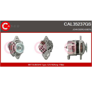 Alternátor CASCO CAL40166AS