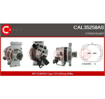 Spínač zapalování / startéru CASCO CLO77B09AS