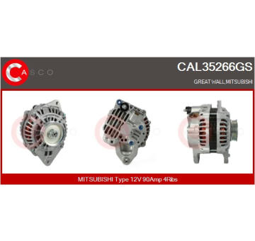 generátor CASCO CAL25102AS