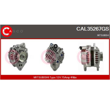 generátor CASCO CAL25103AS