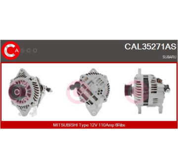 Alternátor CASCO CAL40209AS