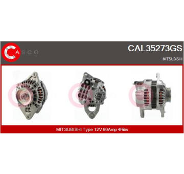 generátor CASCO CAL25107AS