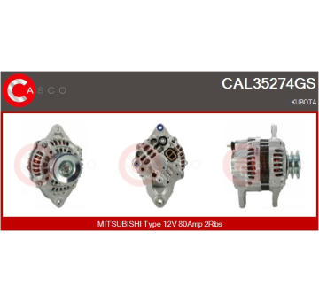 generátor CASCO CAL25108AS