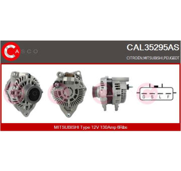 generátor CASCO CAL30101AS