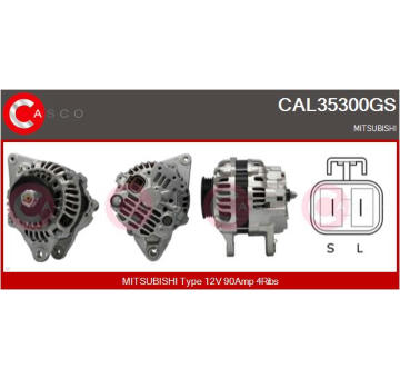 generátor CASCO CAL30105AS