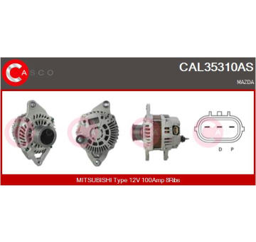 generátor CASCO CAL10603AS