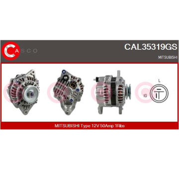 Alternátor CASCO CAL15462AS