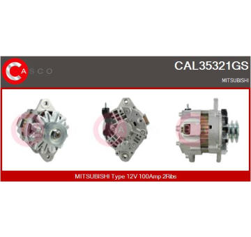 Alternátor CASCO CAL40272AS