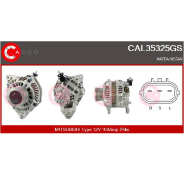 generátor CASCO CAL30127AS