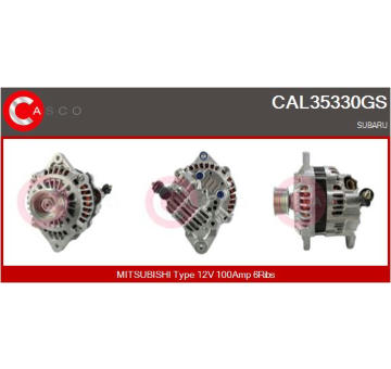 Alternátor CASCO CAL15471GS