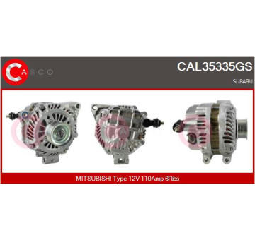 generátor CASCO CAL10623AS