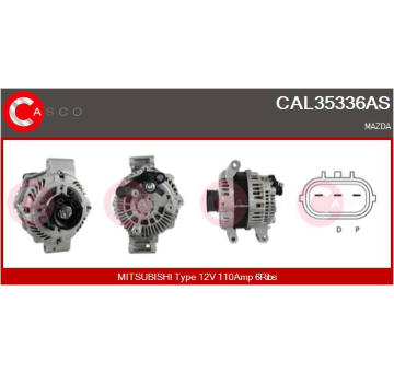 Pastorok żtartéra CASCO CDR30100AS