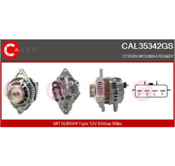 generátor CASCO CAL15339AS