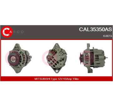 generátor CASCO CAL10632AS