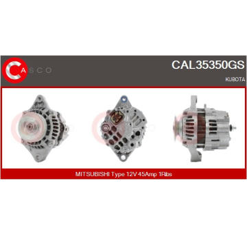 Pastorek, startér CASCO CDR30120AS