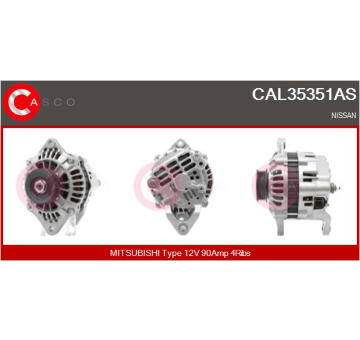 Alternátor CASCO CAL40307AS