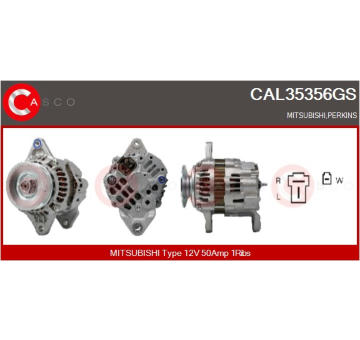 Pastorok żtartéra CASCO CDR30129AS
