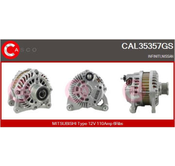Alternátor CASCO CAL40312AS