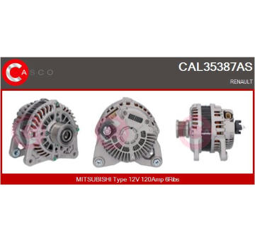 Alternátor CASCO CAL40349AS