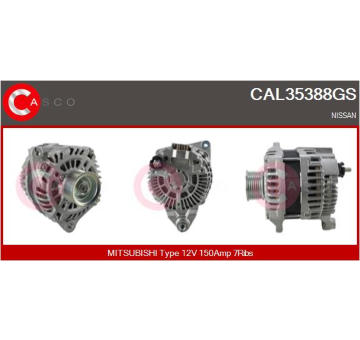 generátor CASCO CAL30186AS