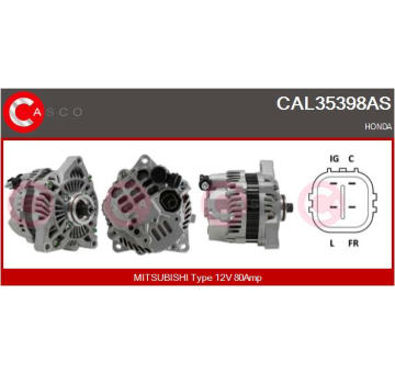 generátor CASCO CAL30194AS