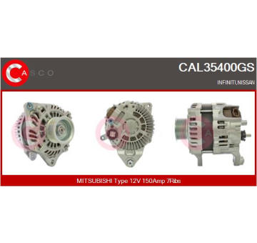 Alternátor CASCO CAL40363AS
